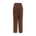 Brunello Cucinelli Brown Cashmere Casual Pants