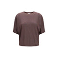 Brunello Cucinelli Sweat-shirt en cachemire violet