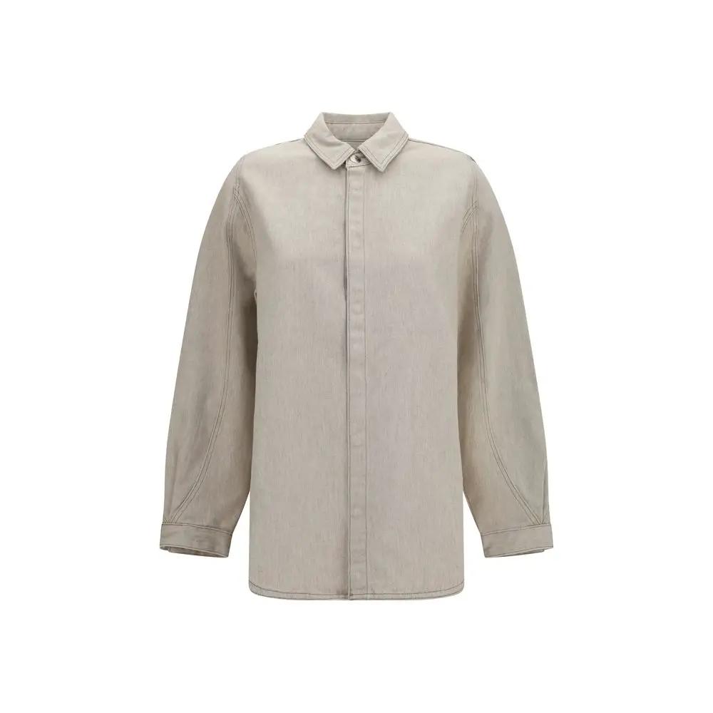 Jacquemus Beige Denim Shirt