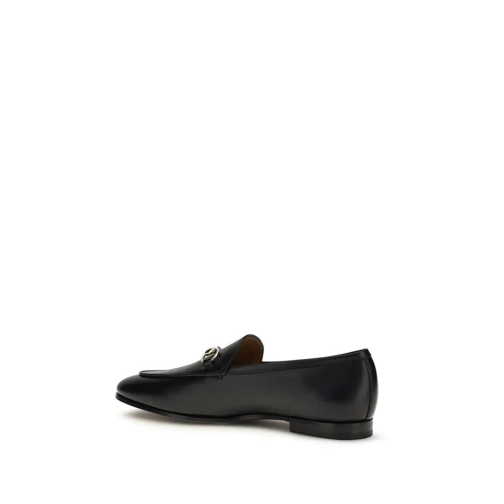 Mocassins Gucci Bos Taurus en cuir de veau noir