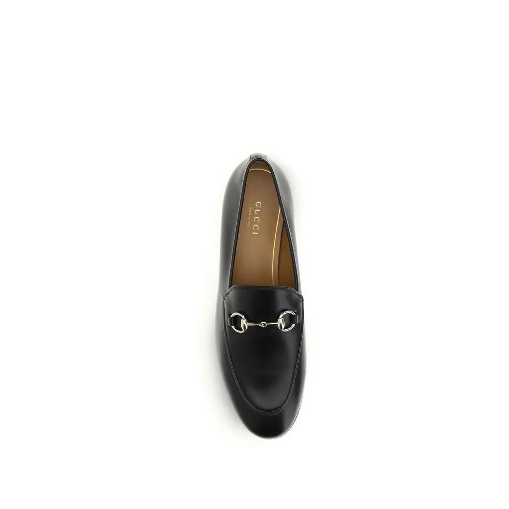 Mocassins Gucci Bos Taurus en cuir de veau noir