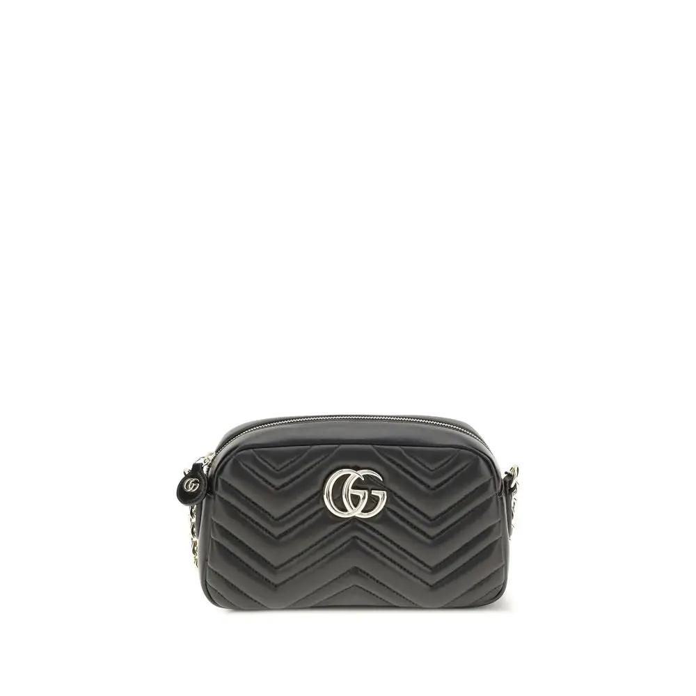 Sac à main Gucci en cuir de veau noir Bos Taurus