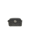 Sac à main Gucci en cuir de veau noir Bos Taurus