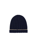 Brunello Cucinelli Blue Cashmere Beanie