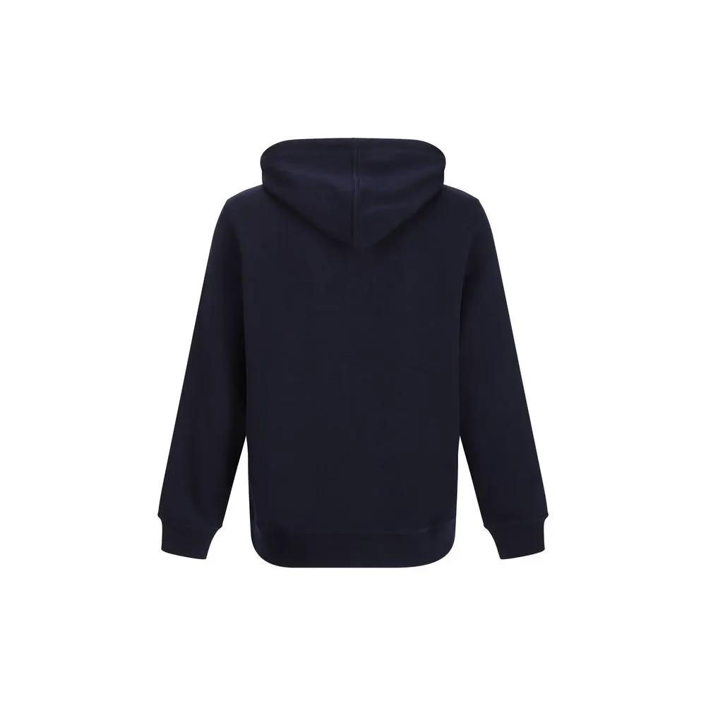 Brunello Cucinelli Blue Cotton Sweatshirt
