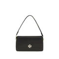 Sac bandoulière Bos Taurus en cuir de veau noir Tory Burch