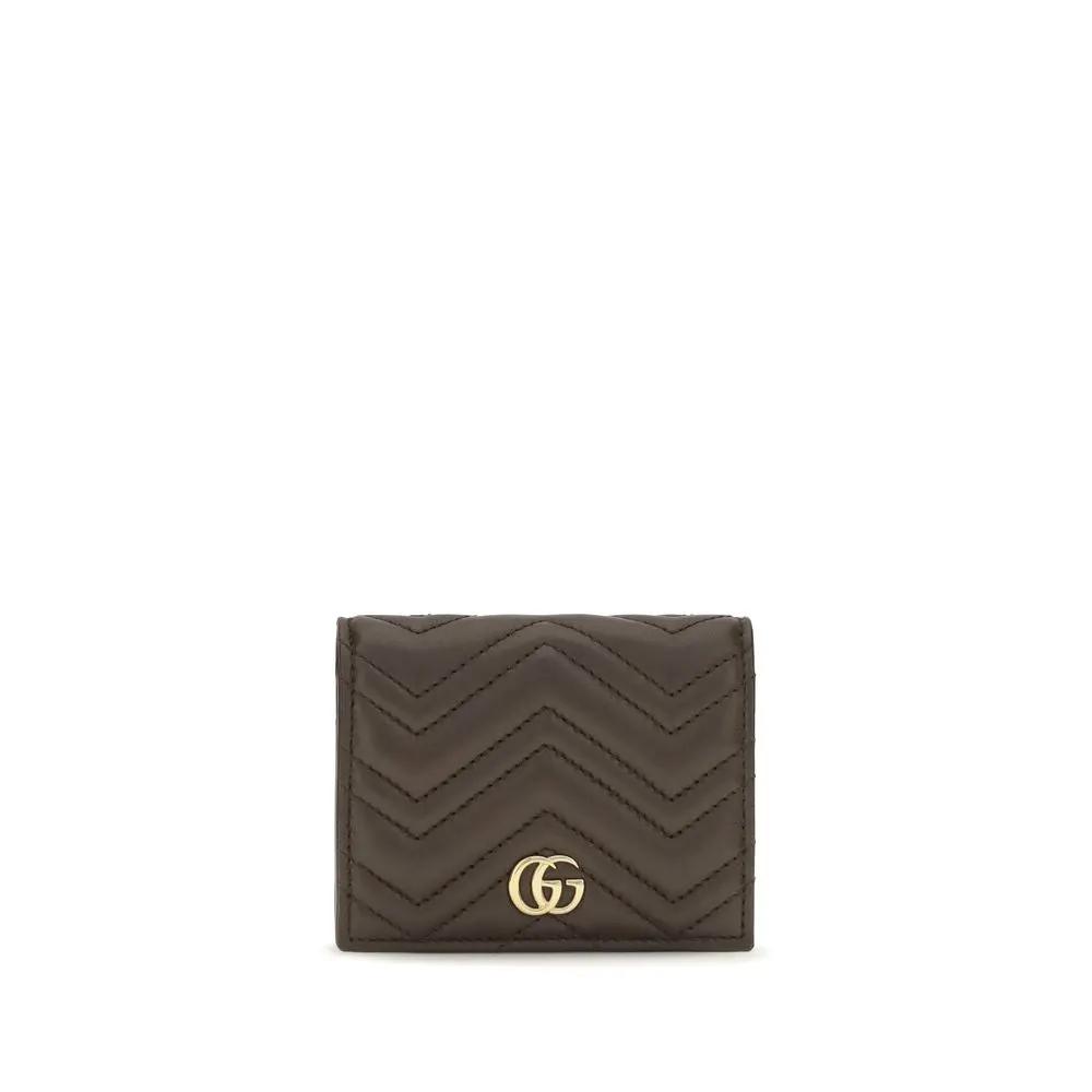 Gucci Brown Calf Leather Bos Taurus Wallet