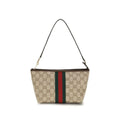 Sac à main Gucci en tissu beige