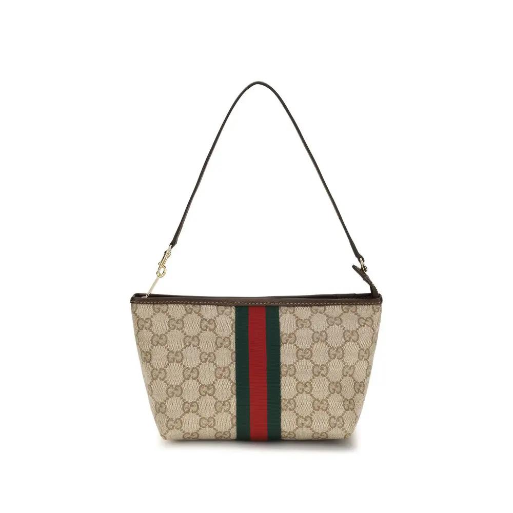 Sac à main Gucci en tissu beige