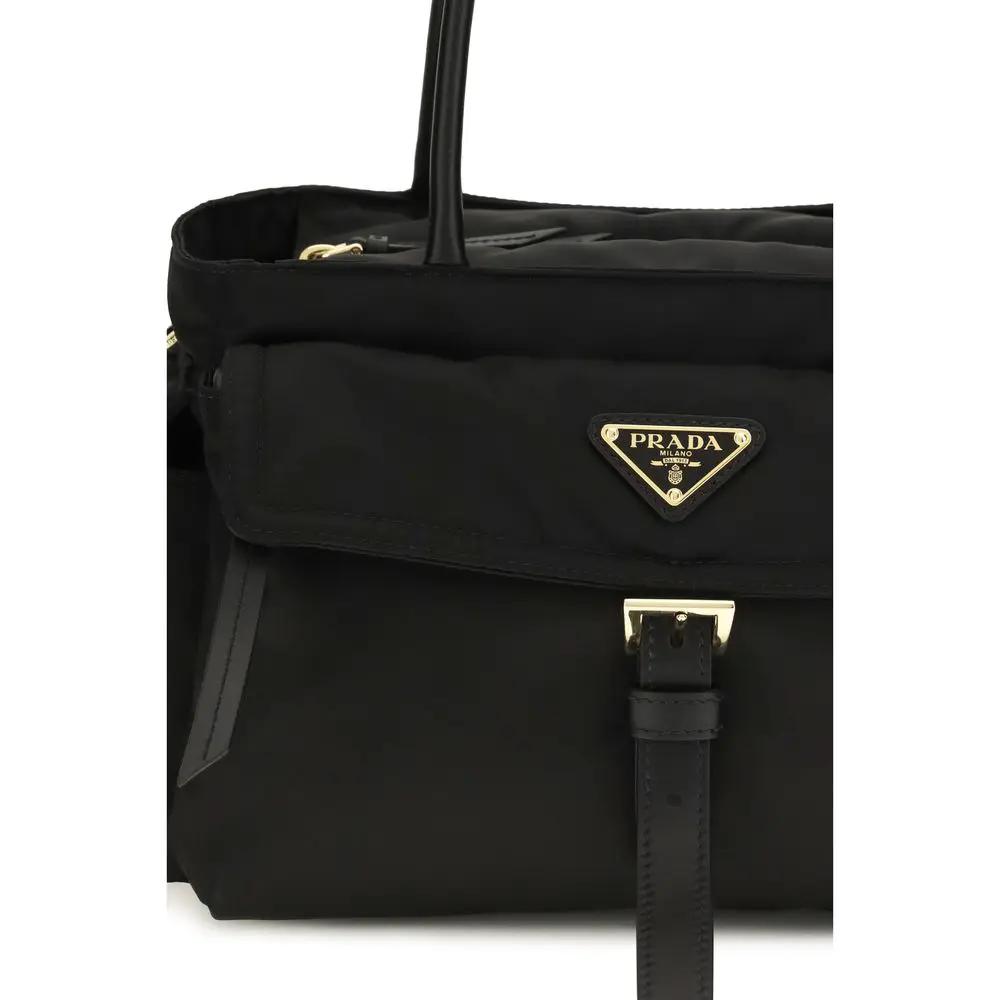 Prada Black Polyamide Handbag