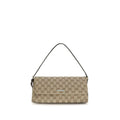Sac à main Gucci en tissu marron