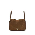 Prada Brown Calf Leather Bos Taurus Handbag