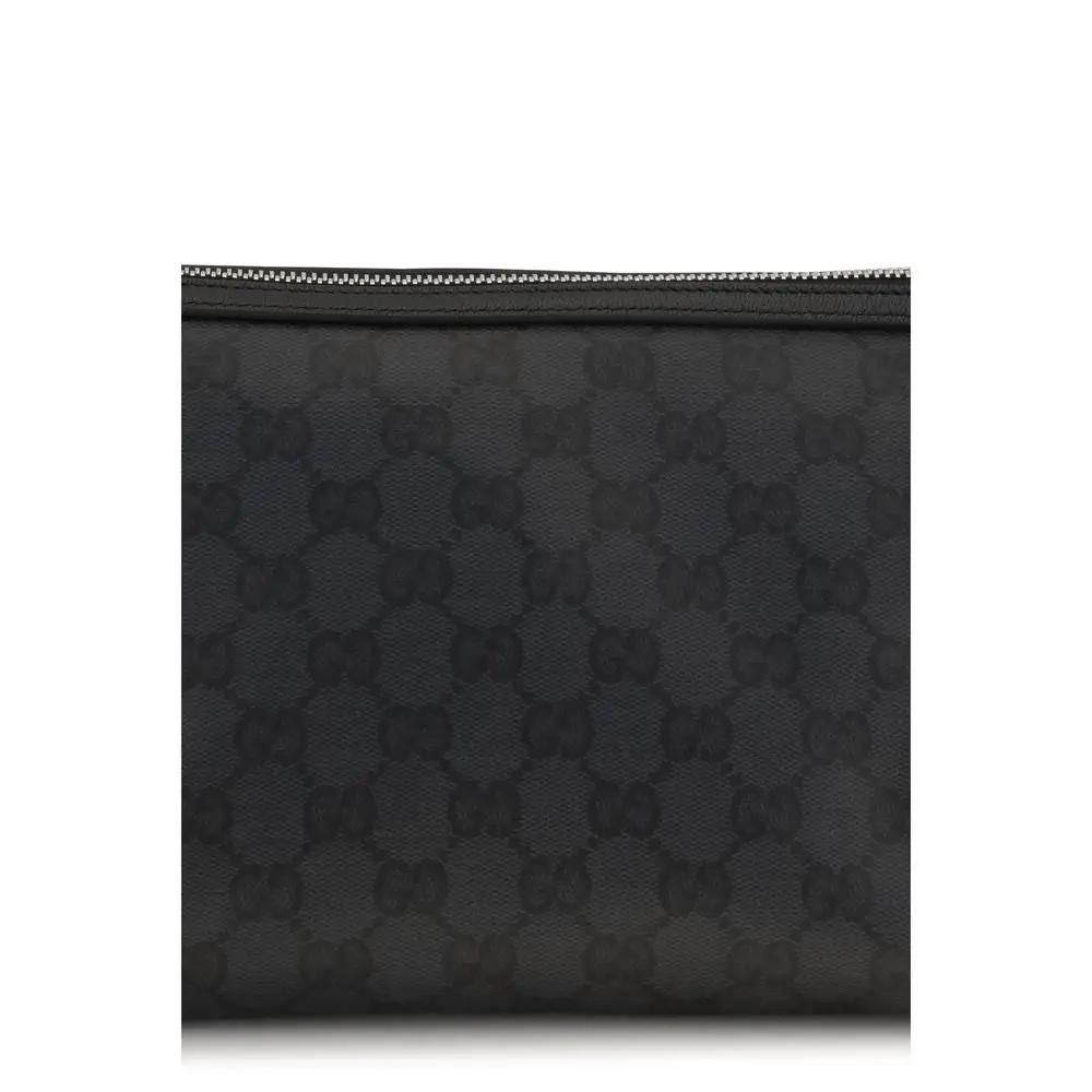 Gucci Black Fabric Clutch Bag
