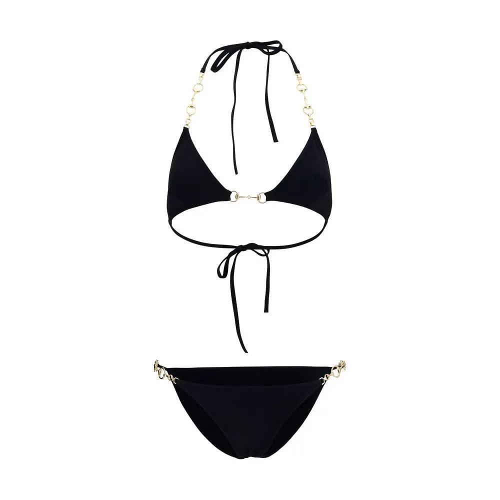 Gucci Black Polyamide Bikini