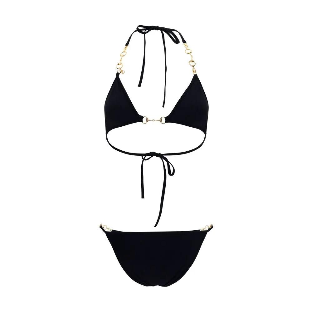 Gucci Black Polyamide Bikini