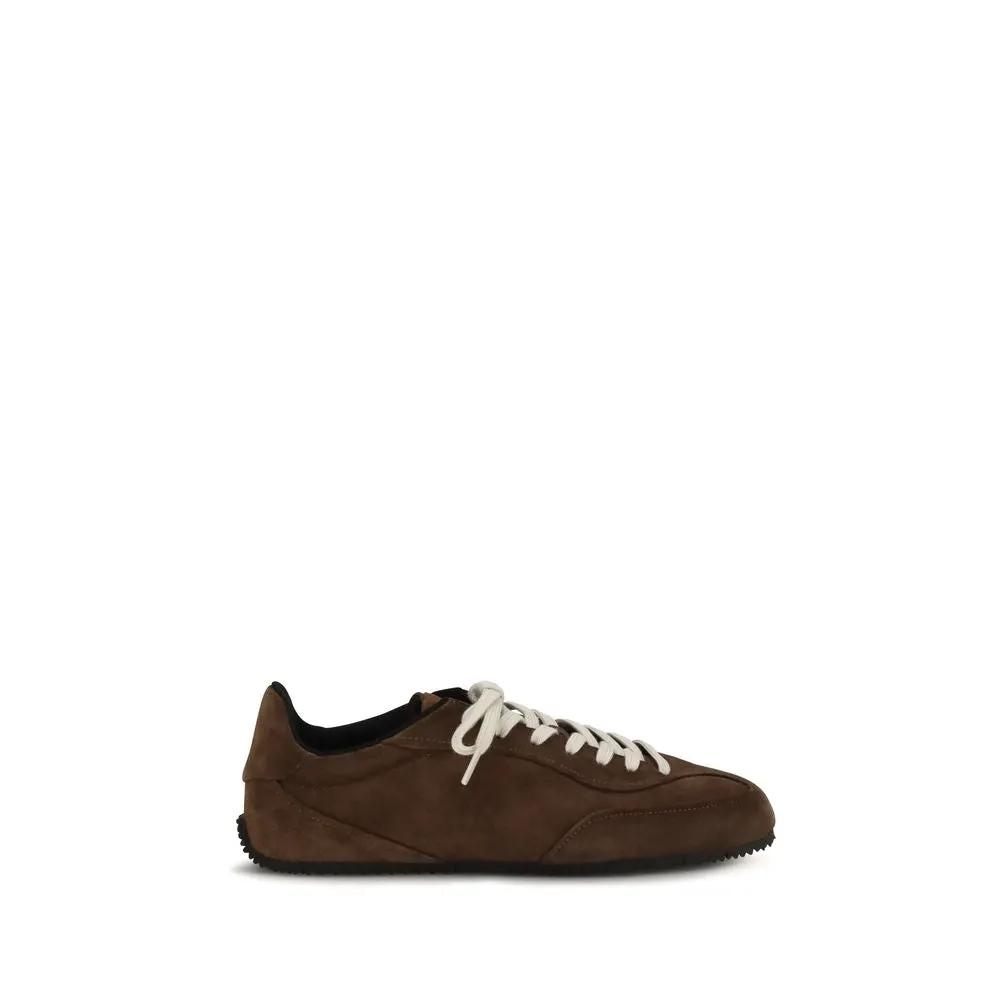 Baskets basses Axel Arigato Bos Taurus en cuir de veau marron