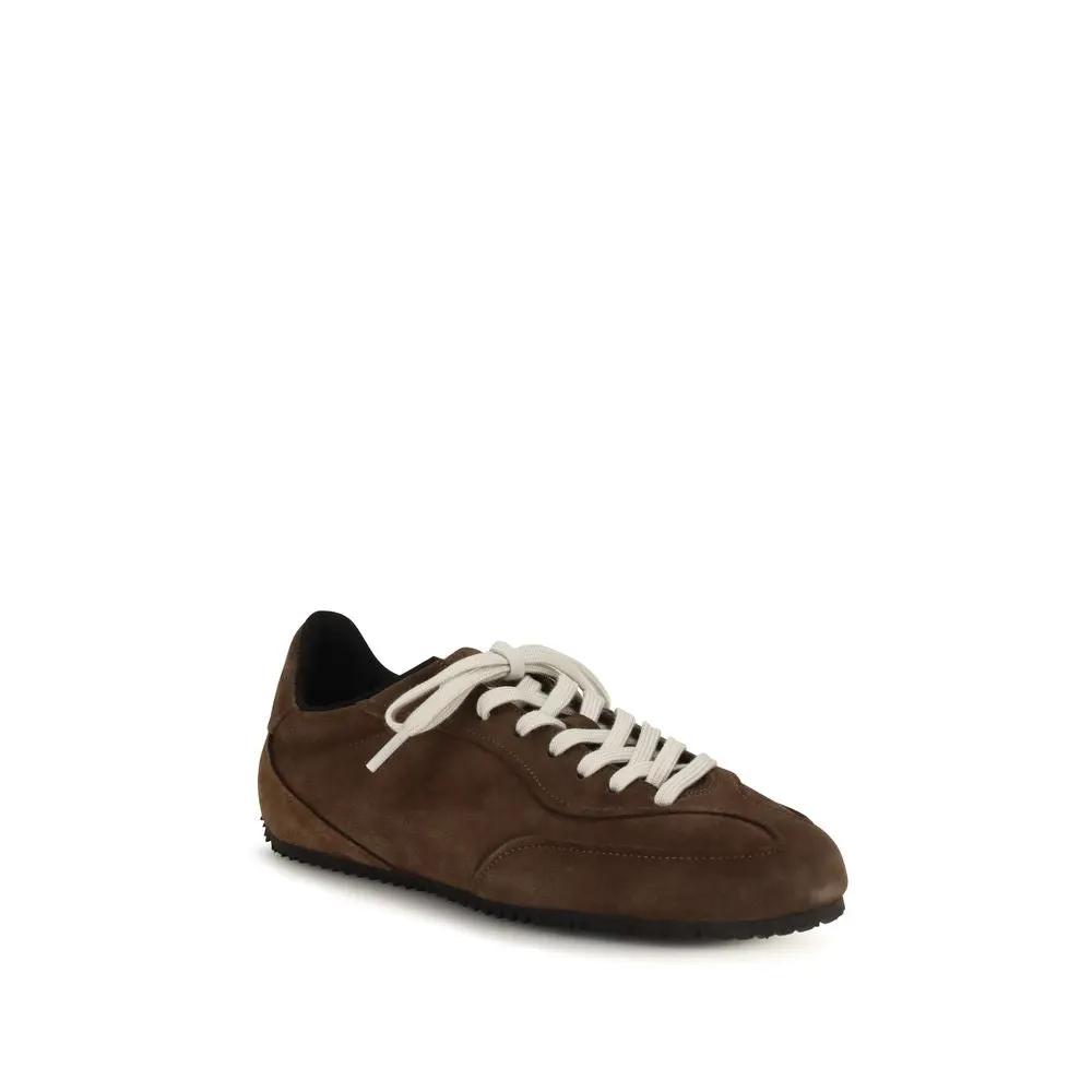 Baskets basses Axel Arigato Bos Taurus en cuir de veau marron