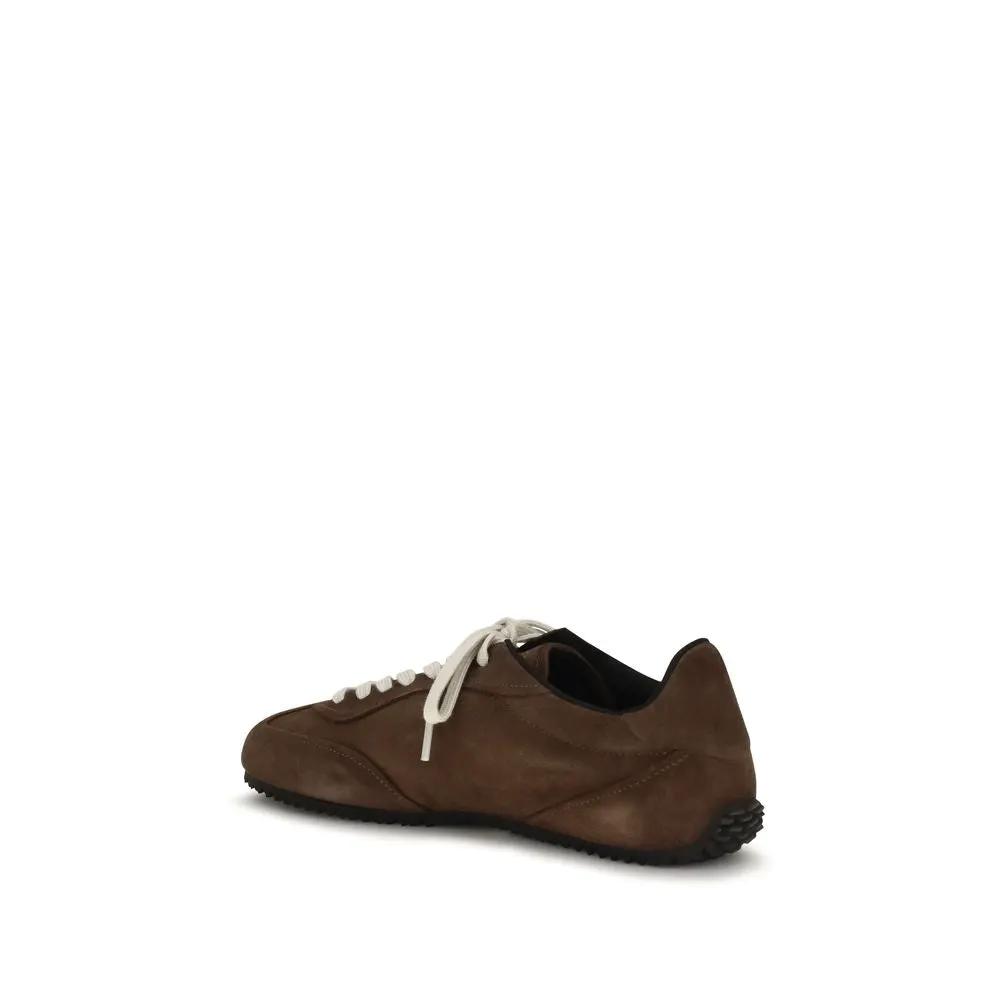 Baskets basses Axel Arigato Bos Taurus en cuir de veau marron