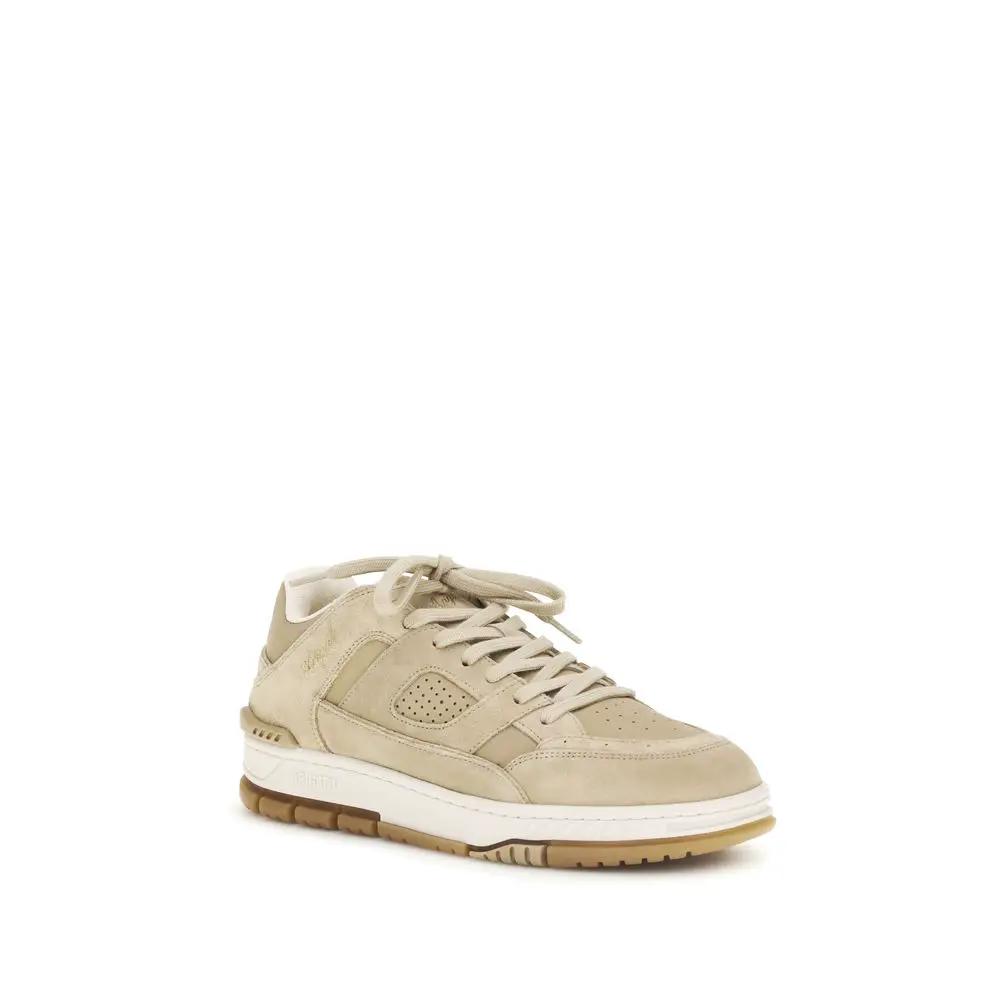 Baskets Axel Arigato en cuir de veau beige Bos Taurus