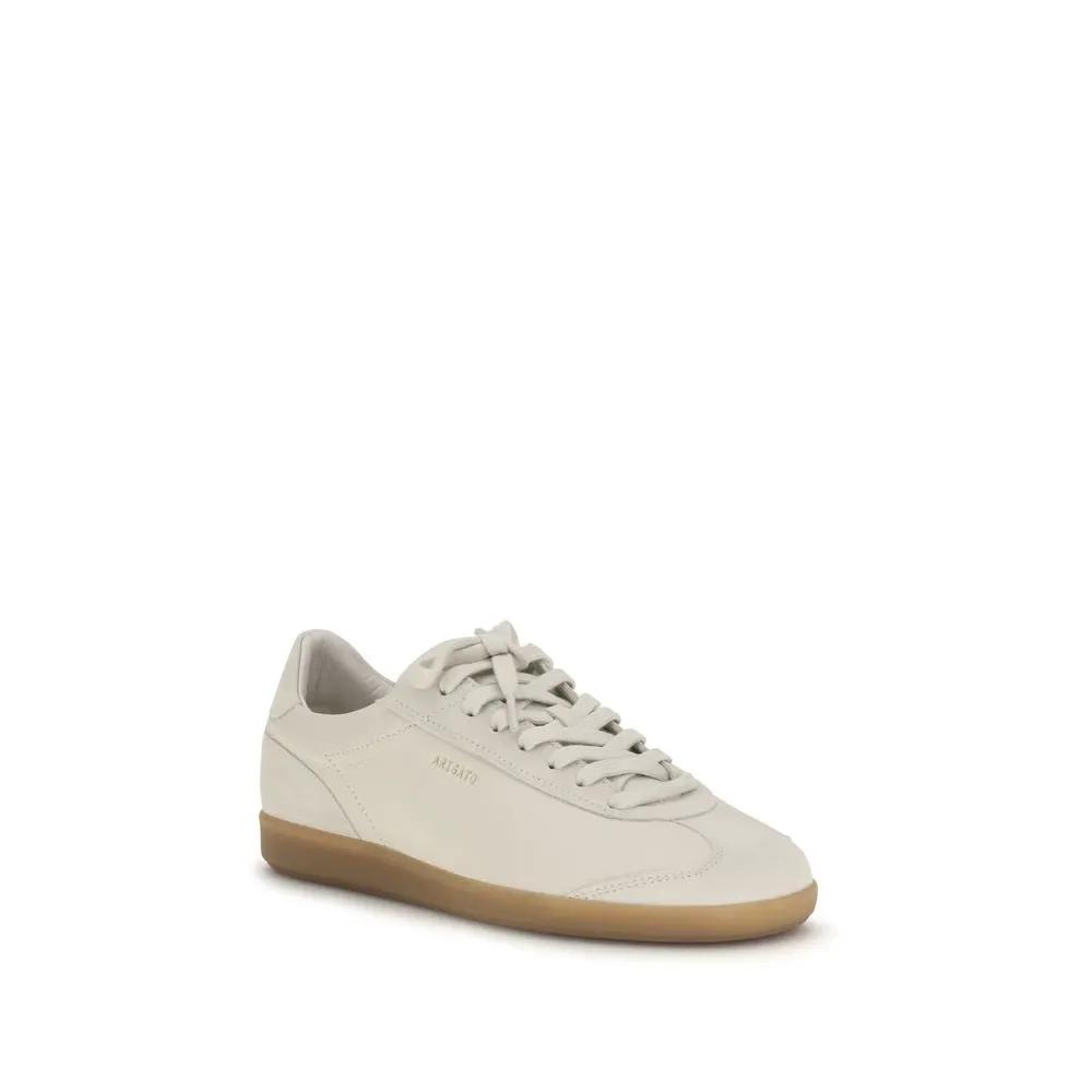 Baskets basses Axel Arigato Bos Taurus en cuir de veau beige