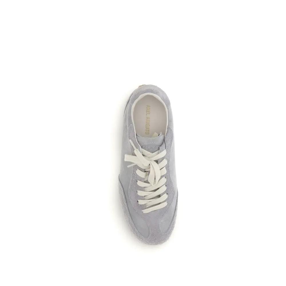 Axel Arigato Gray Calf Leather Bos Taurus Low Top Sneakers