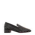 Mocassins Christian Louboutin en cuir noir