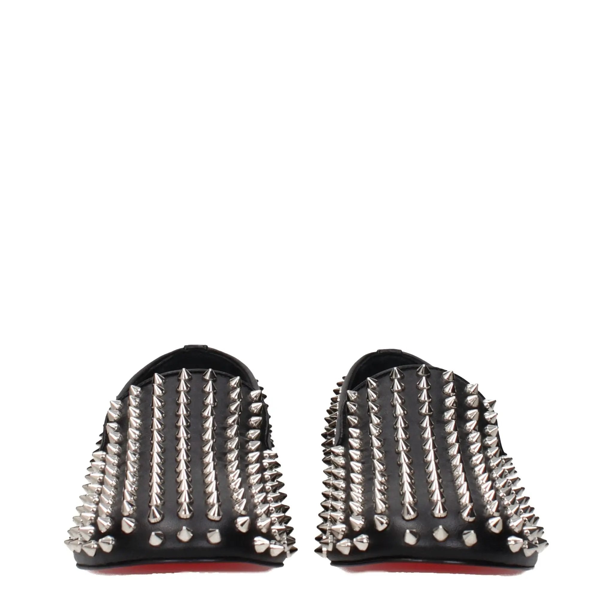 Mocassins Christian Louboutin en cuir noir