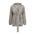 Brunello Cucinelli Beige Linen Cardigan