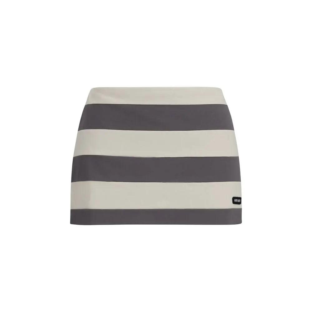 Miu Miu Multicolor Cotton Mini Skirt