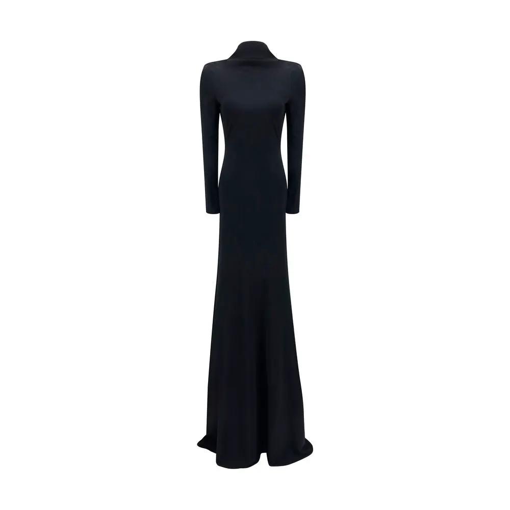 Robe de cocktail Tom Ford noire en viscose