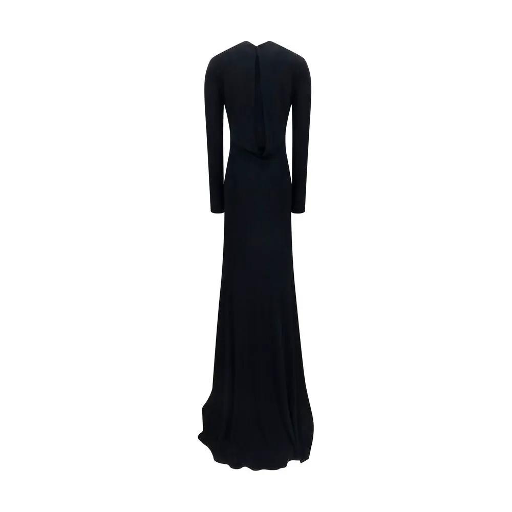 Robe de cocktail Tom Ford noire en viscose