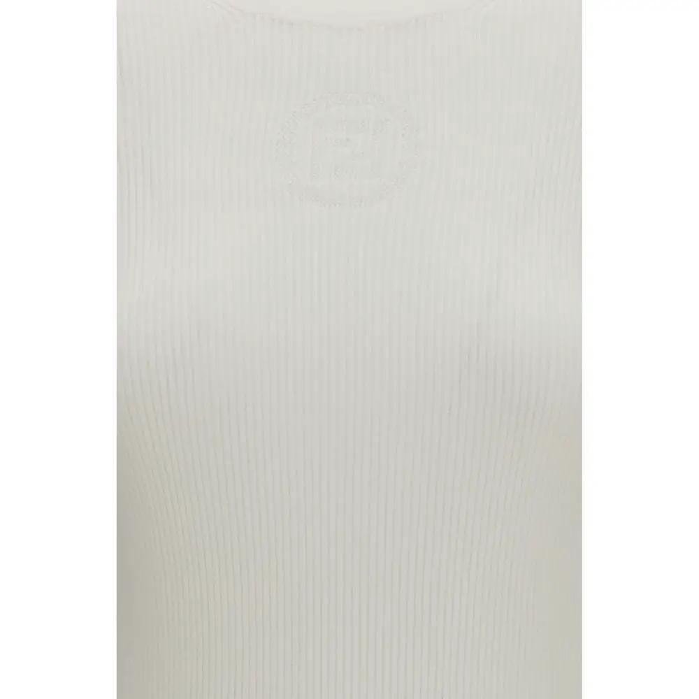 Fendi White Cotton Sweatshirt