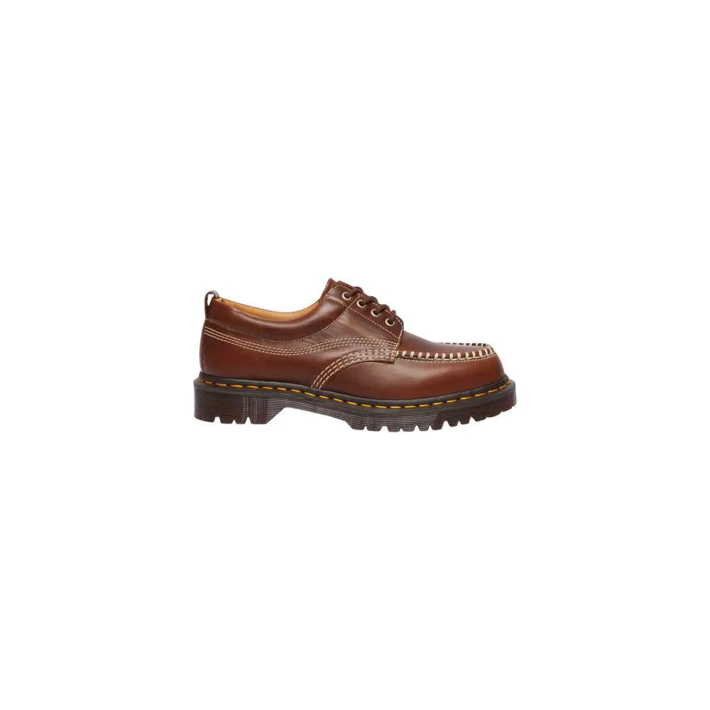 Chaussures Oxford et derbies en cuir marron Dr. Martens