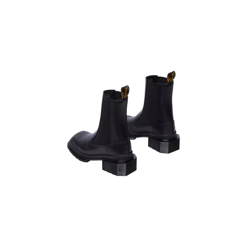 Dr. Martens Black Leather Ankle Boots