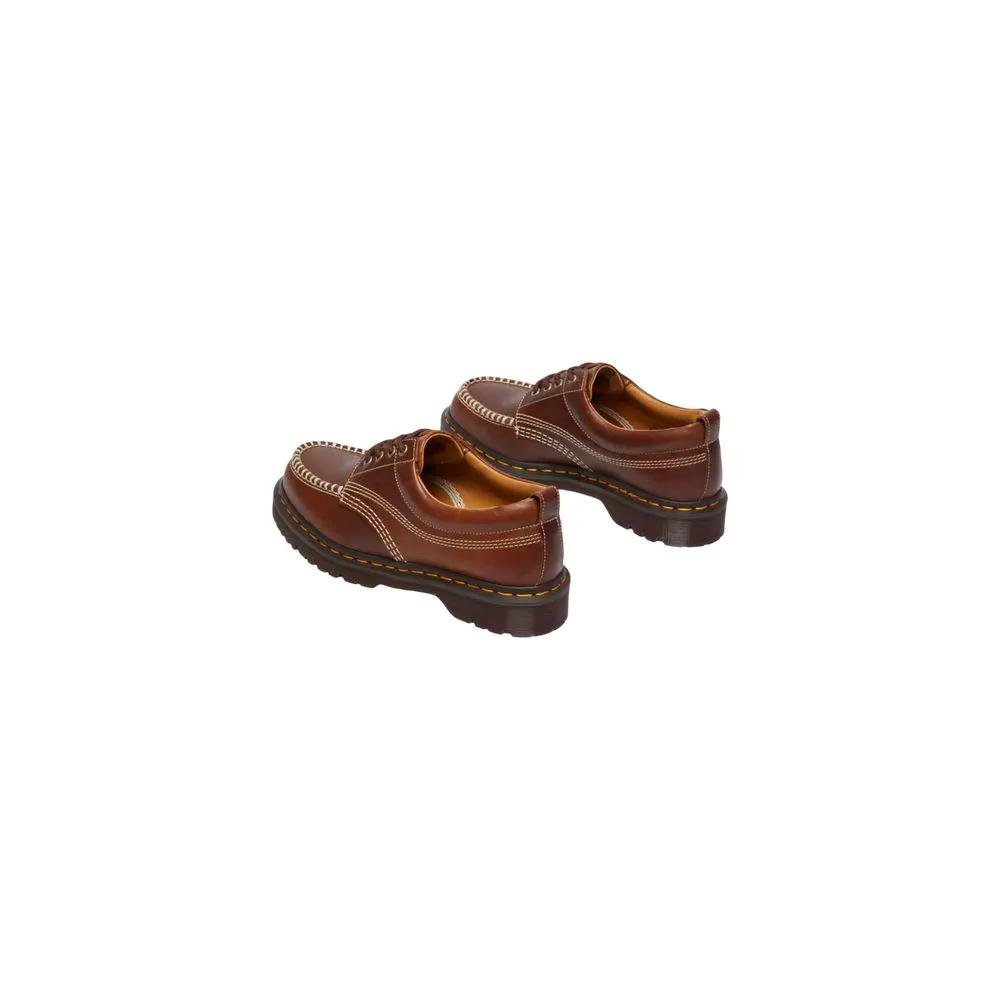 Chaussures Oxford et derbies en cuir marron Dr. Martens