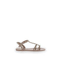 Valentino Garavani Sandales plates roses en caoutchouc