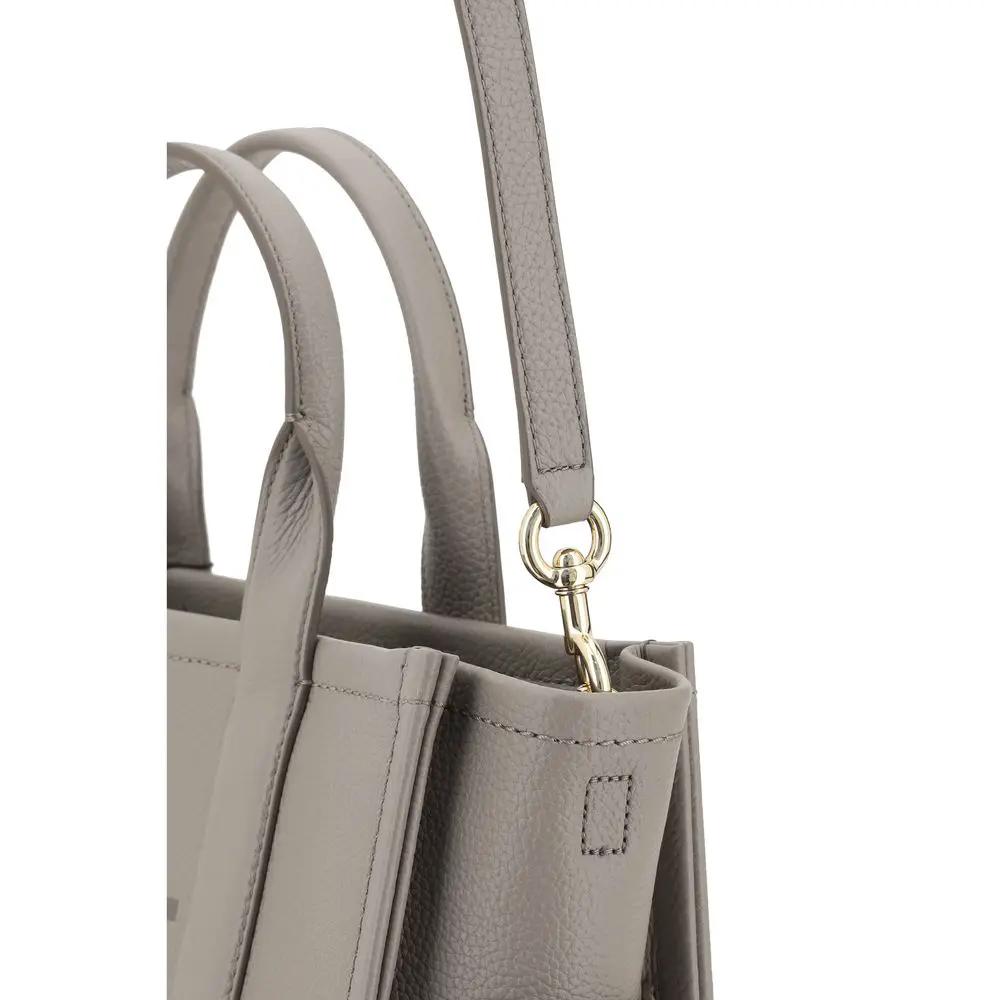 Sac à main Marc Jacobs Bos Taurus en cuir de veau gris