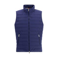 Veste sans manches Brunello Cucinelli en polyester bleu