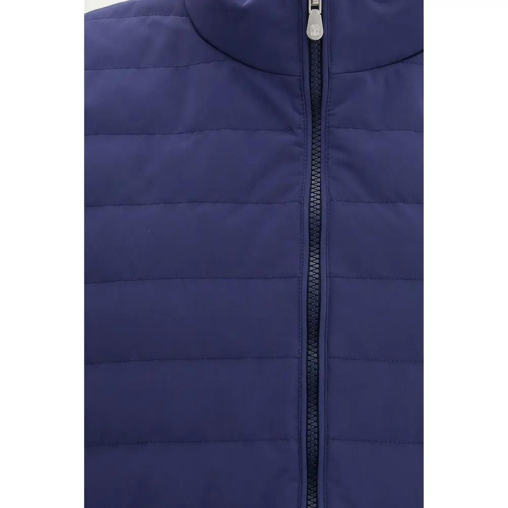 Veste sans manches Brunello Cucinelli en polyester bleu