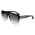 Lunettes de soleil en plastique noir Victoria Beckham