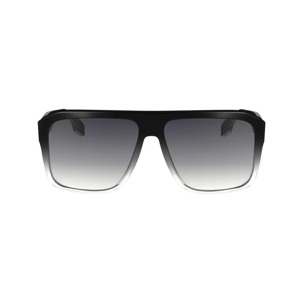 Lunettes de soleil en plastique noir Victoria Beckham