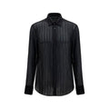 Gucci Black Silk Dress Shirt