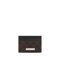 Portefeuille Gucci en tissu marron