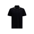 Gucci Black Cotton Polo Shirt