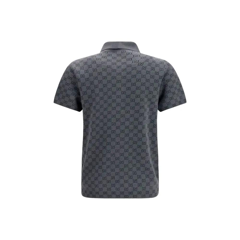 Polo Gucci gris en agneau Ovis Aries Aries
