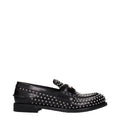 Mocassins Miu Miu en cuir noir