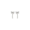 Self-Portrait Silver Brass Earrings