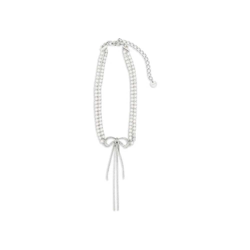 Collier en laiton argenté Autoportrait