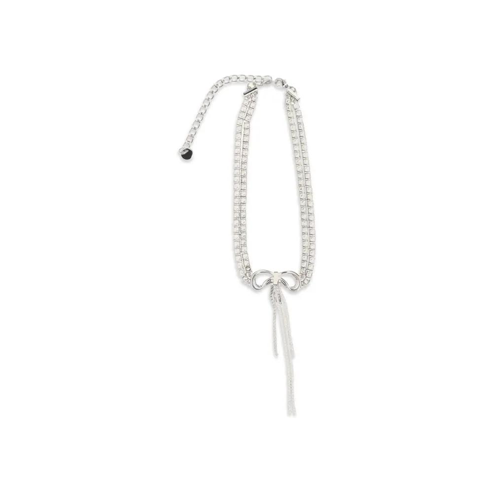 Collier en laiton argenté Autoportrait