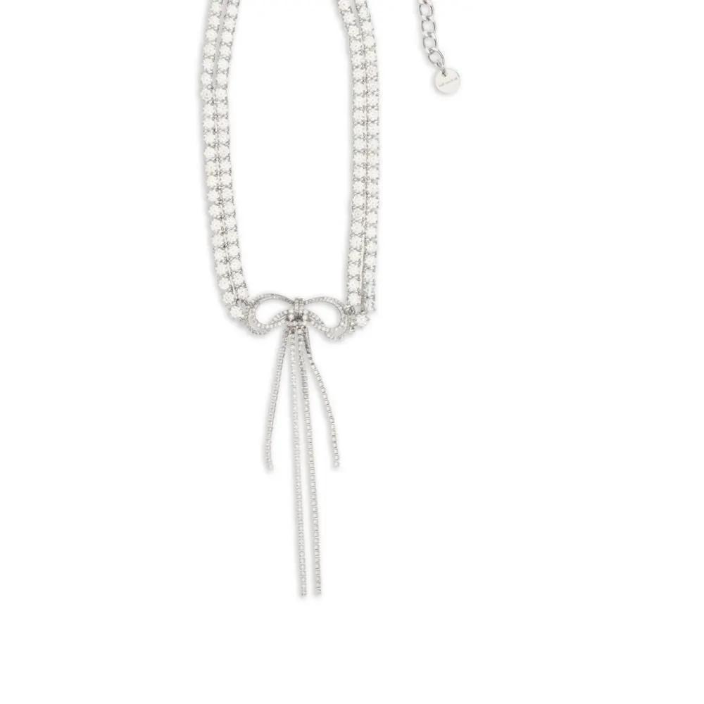 Collier en laiton argenté Autoportrait